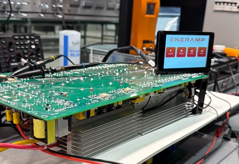 Eneramp Inverter PCB with screen